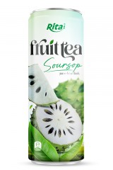 330ml_Sleek_alu_can_Soursop_juice_tea_drink_healthy_with_green_tea_non-alcoholic