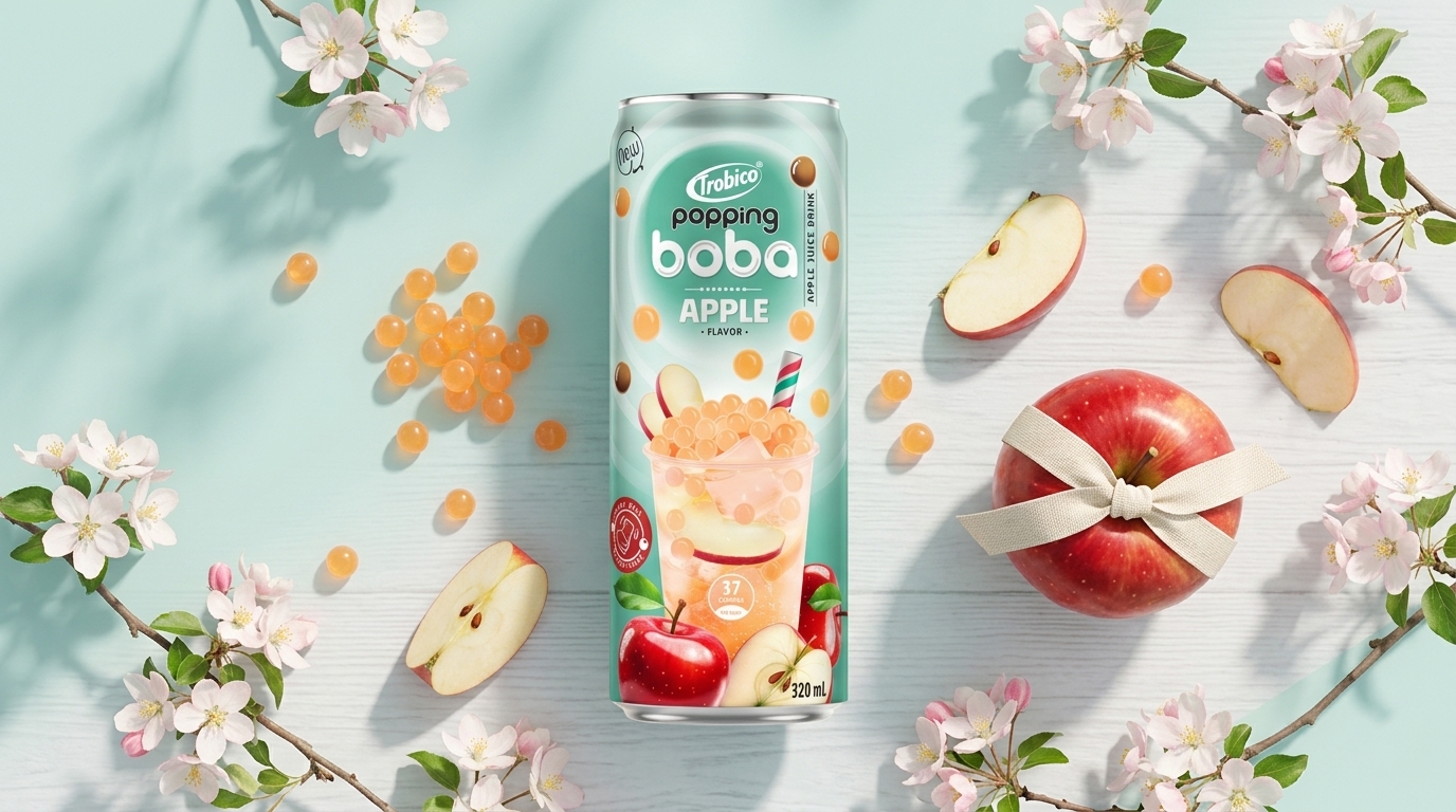 شاي Popping Boba بالتفاح للجملة يعيد تشكيل سلاسل الإمداد العالمية