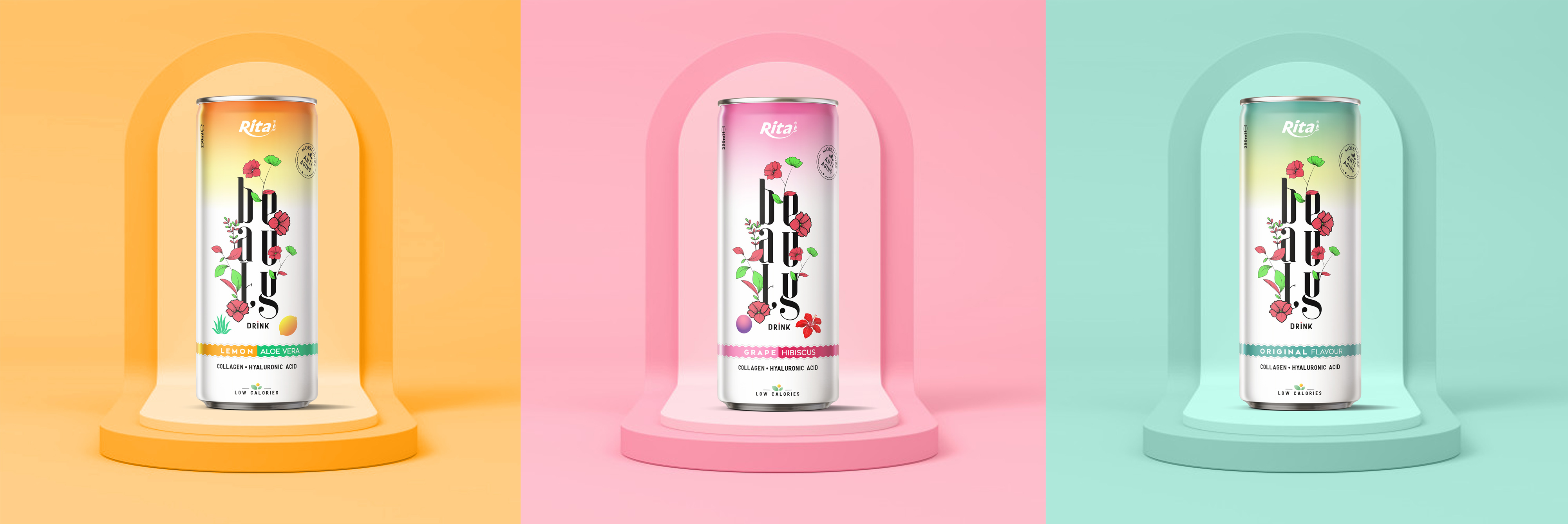 Poster Beauty drink 250ml 03