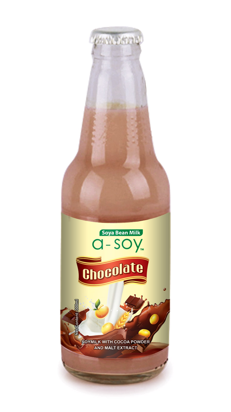 حليب الشوكولاته نكهة الصويا