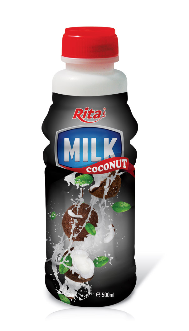 500ml زجاجة حليب جوز الهند