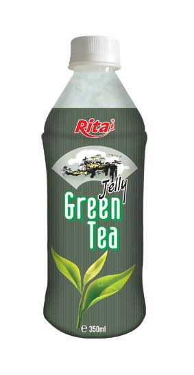 الشاي الأخضر 350ML مع جيلي