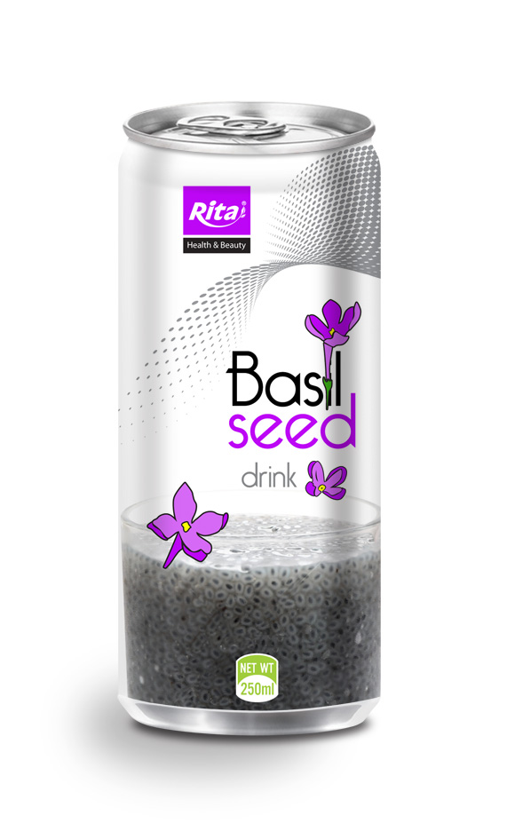 250ml الاتحاد المعلبة باسيل البذور الشراب