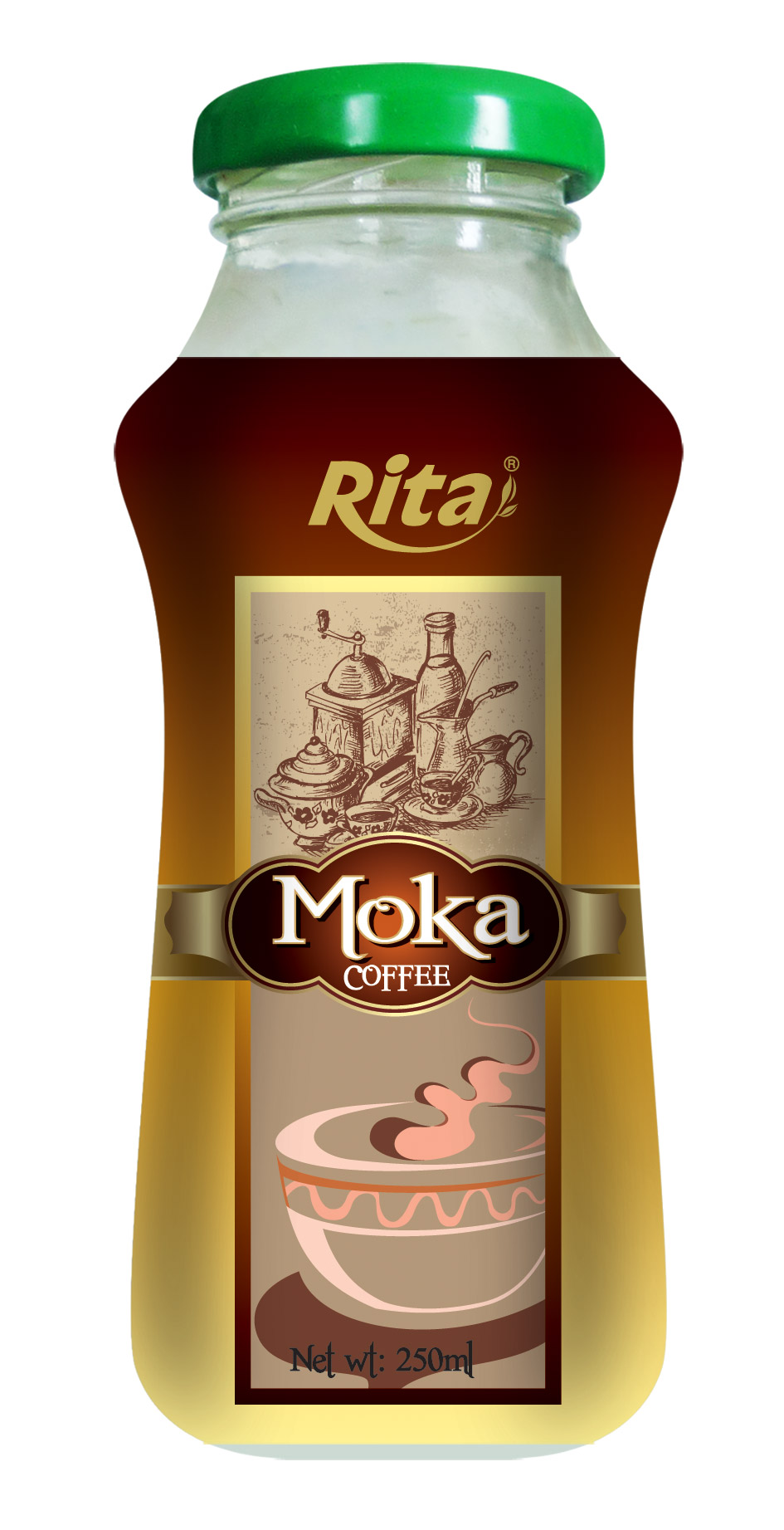 250ml الاتحاد موكا قهوة يشرب