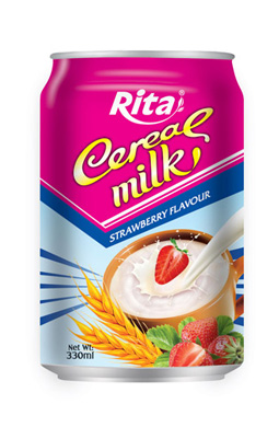 الحليب الحبوب الفراولة نكهة 330ml
