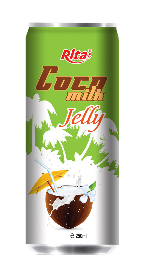 حليب جوز الهند مع 250ml الاتحاد جيلي