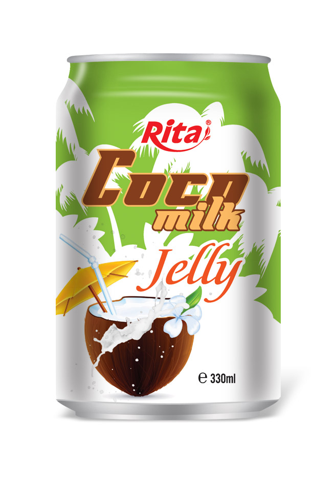 الحليب 330ml جوز الهند مع جيلي