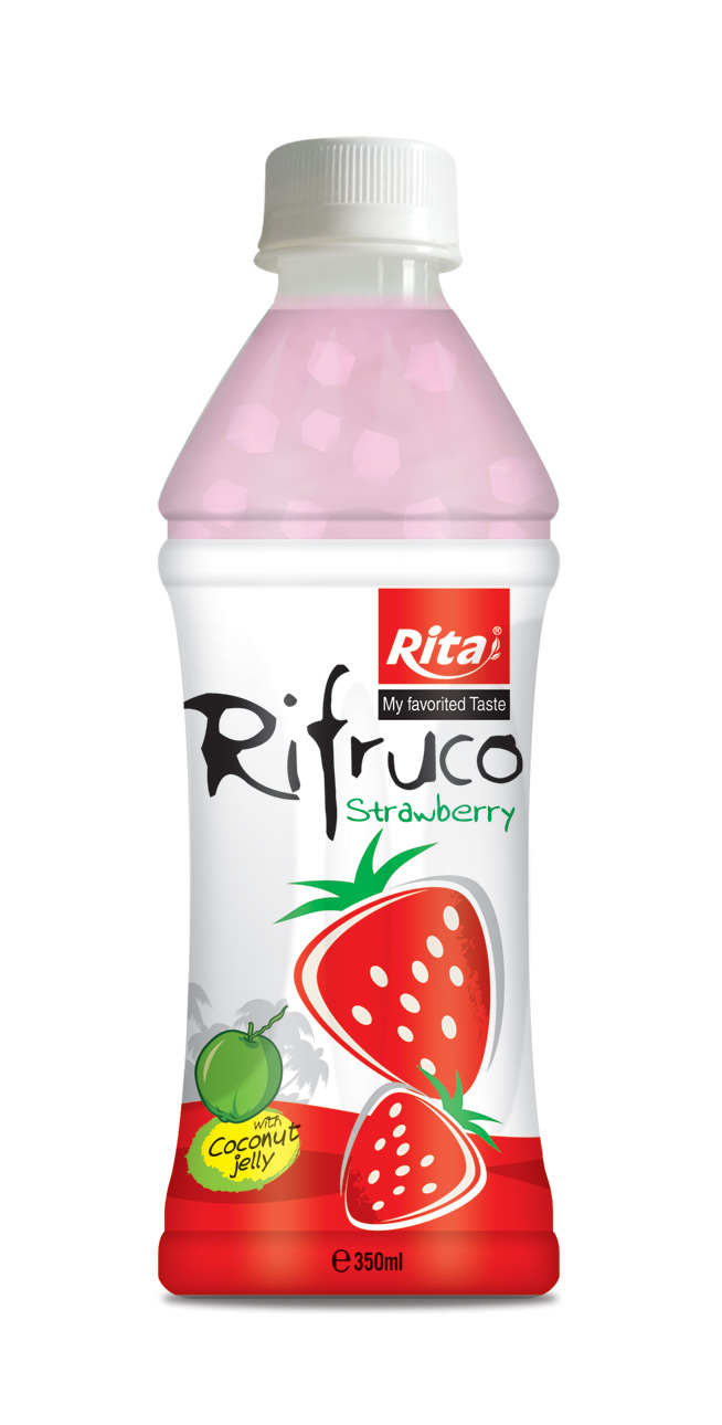 Rifruco الفراولة وجوز الهند جيلي 350ML