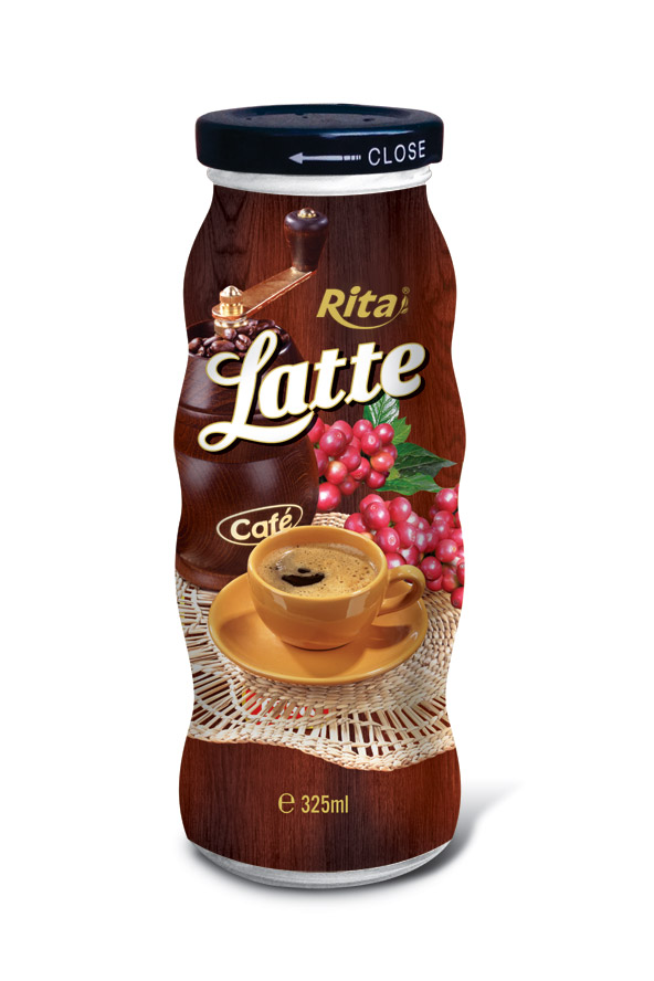 اتيه مقهى في زجاجة الزجاج