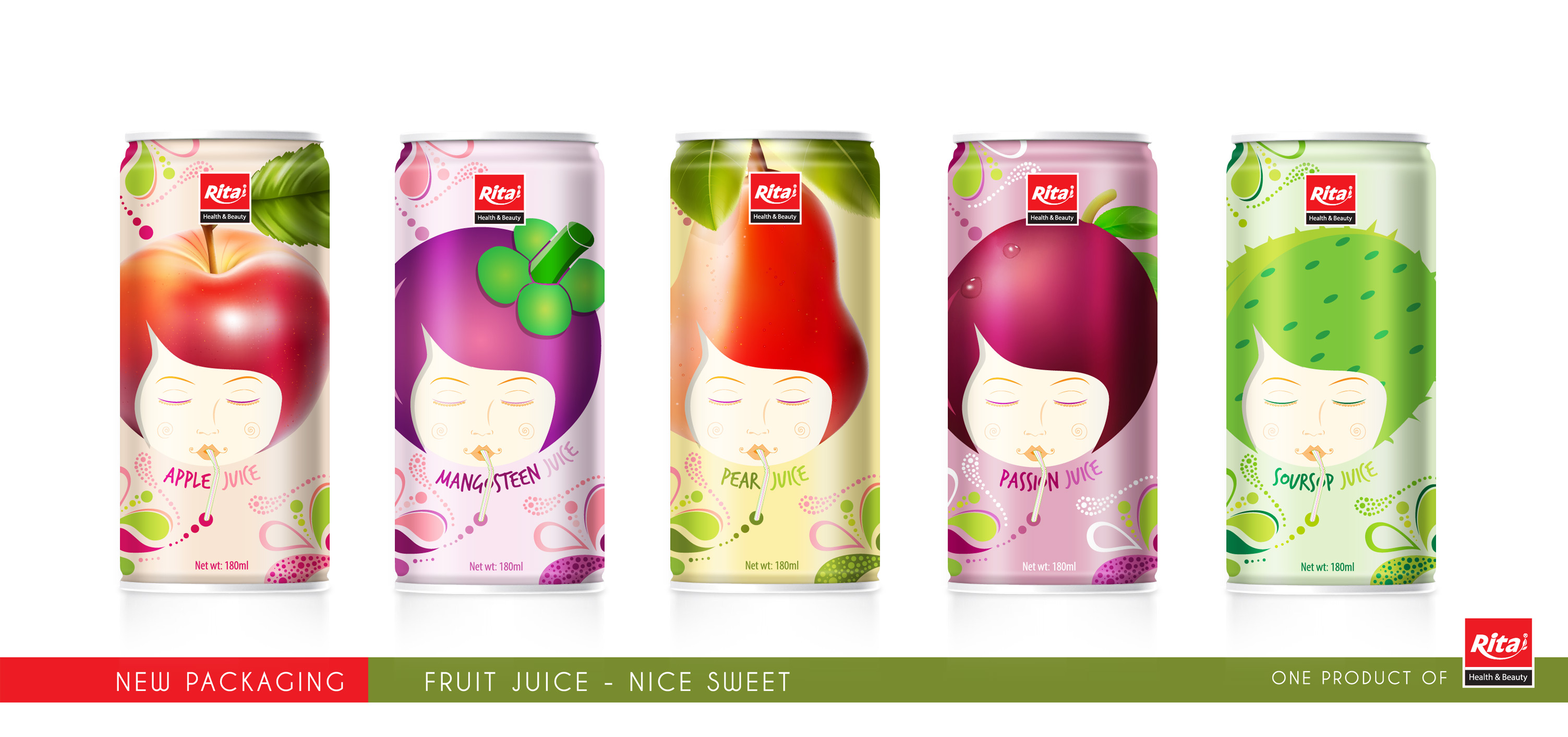 عصير الفاكهة 180ml شرب