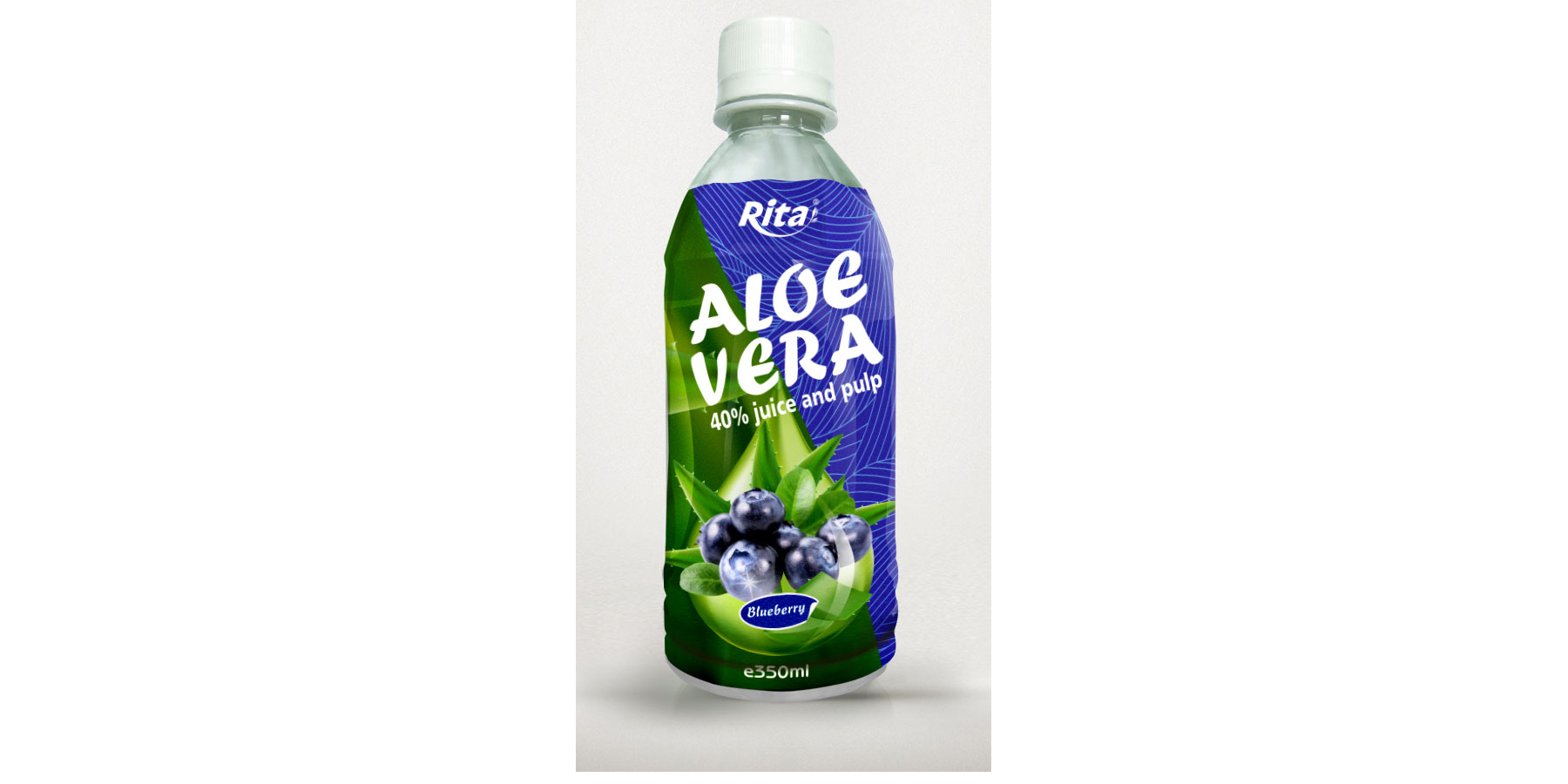 الصبار مع عصير التوت 350ML الحيوانات الأليفة زجاجة