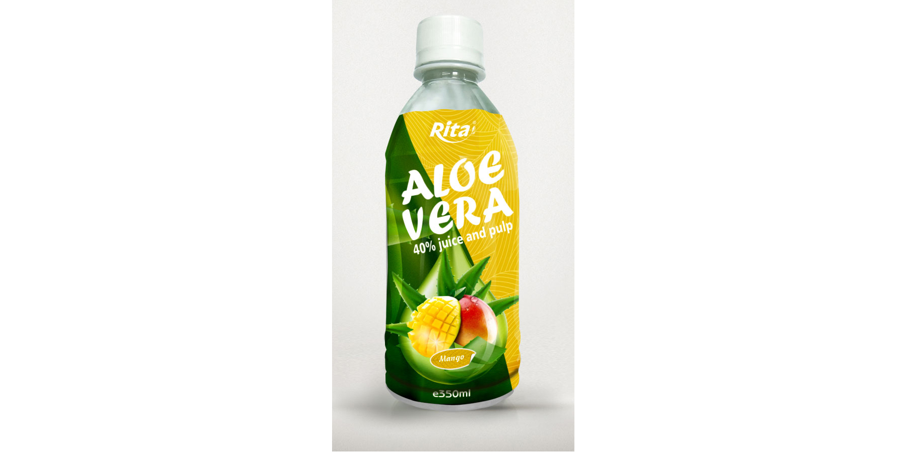 الصبار مع عصير المانجو للشعر 350ml الحيوانات الأليفة زجاجة