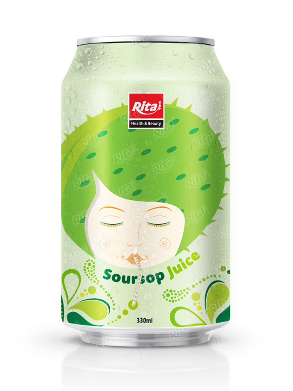 عصير قشطة شائكة 330ml
