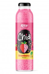 10.6_fl_oz_glass_bottle_mix_chia_seeds_with_strawberry_juice