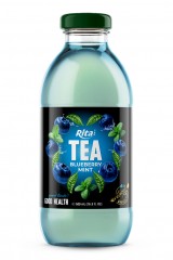 16.9_fl_OZ_Tea_drink__with_blueberry_mint_natural_brewed_tea