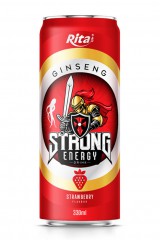 330ml_canned_Strong_energy_drink_with_strawberry_flavor_