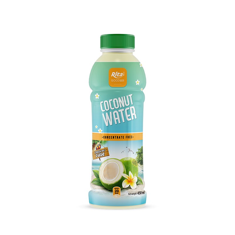 450ml_Pet_bottle_Young_Coconut_water_fresh_compensate_for_dehydration