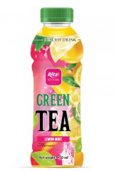 450ml_bottle_best_green_tea_drink_mix_lemon_mint_flavours_