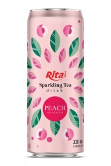 Best_Sparkling_Tea_drink_peach_flavour_330ml_sleek_can