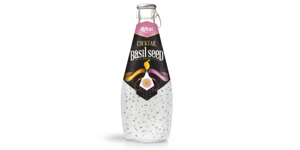 Cocktail_flavor_with_basil_seed_290ml_glass_bottle