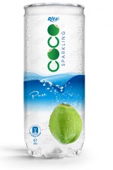Pure_sparking_coconut_water_250ml_Pet_Can_