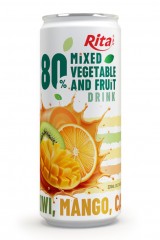 sleek_can_320ml_80_Vegetable_fruit_drink_heathy
