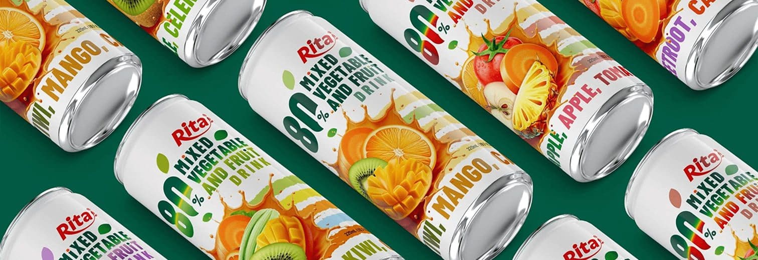 مجموعة من مشروبات الفاكهة والخضروات من RITA