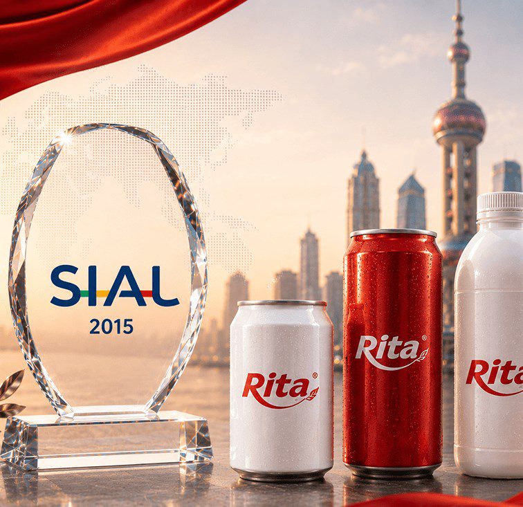 RITA تفوز بجائزة الابتكار في معرض SIAL شنغهاي عام 2015