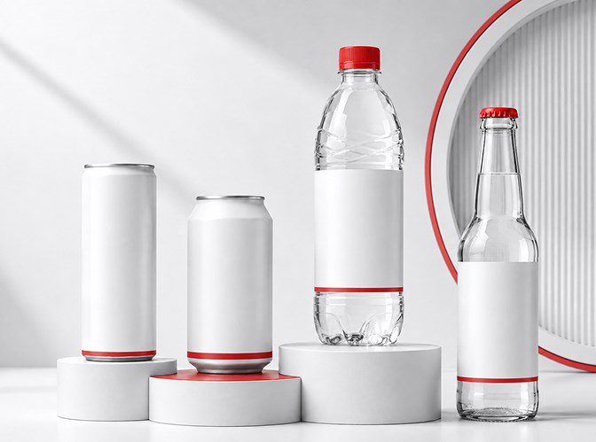 أشكال عبوات المشروبات المتاحة لخدمة OEM